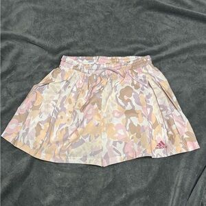 Adidas Pink and Tan Camo shorts